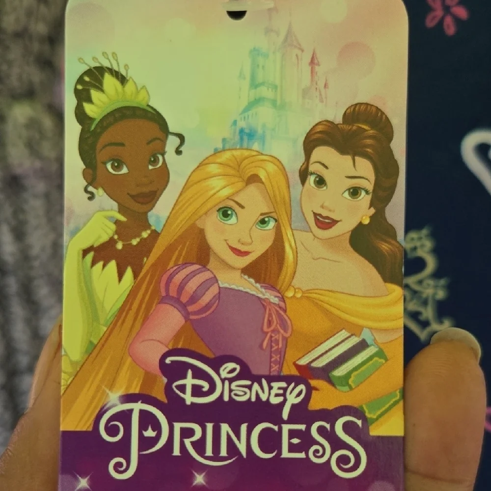 Disney Princess Pink Top and Navy Heart Leggings